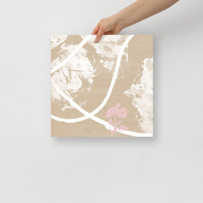 Skorter | Flower In Desert Wall Art
