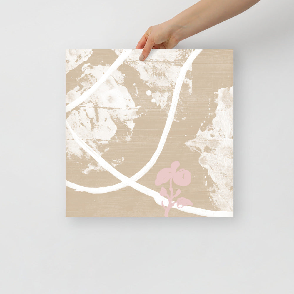 Skorter | Flower In Desert Wall Art