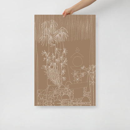 Skorter | Back Garden Wall Art