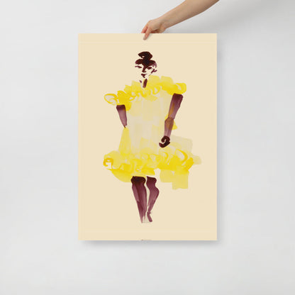 Skorter | Puffy Dress Wall Art