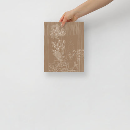 Skorter | Back Garden Wall Art