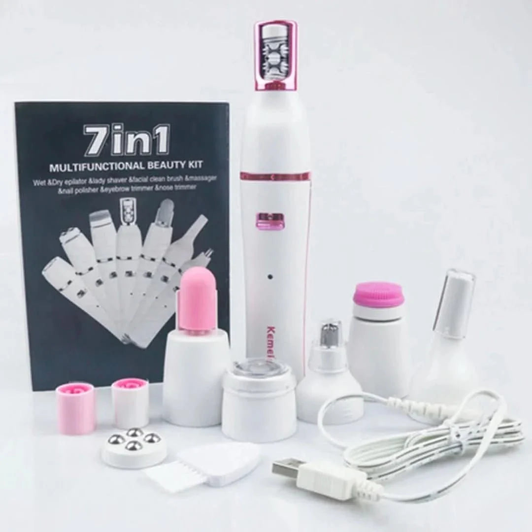 Skorter | Epilator Kit | 7-in-1 For Perfect Care