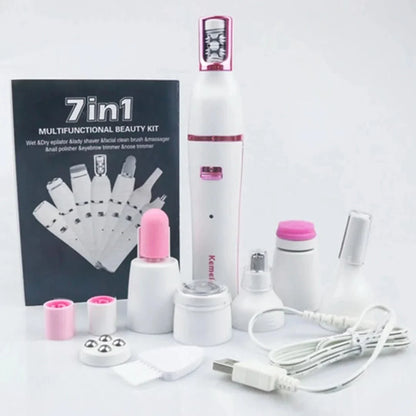 Skorter | Epilator Kit | 7-in-1 For Perfect Care