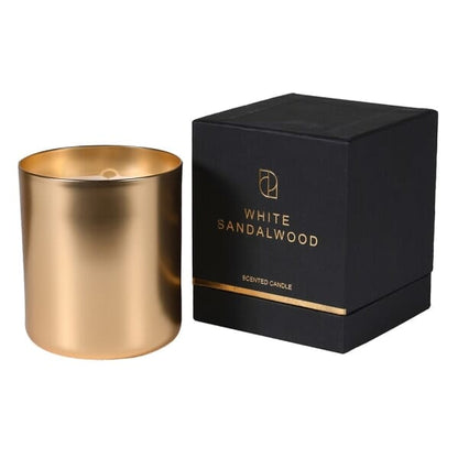 Skorter | Epiphany White Sandalwood Fragrance Gold Candle