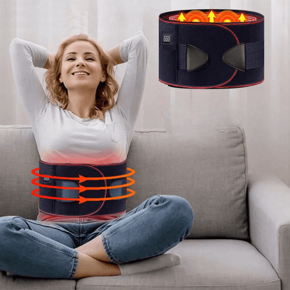 Skorter | ErgoHeat Belt – Ergonomic Heating Belt for Back Pain Relief with 3 Temperature Settings