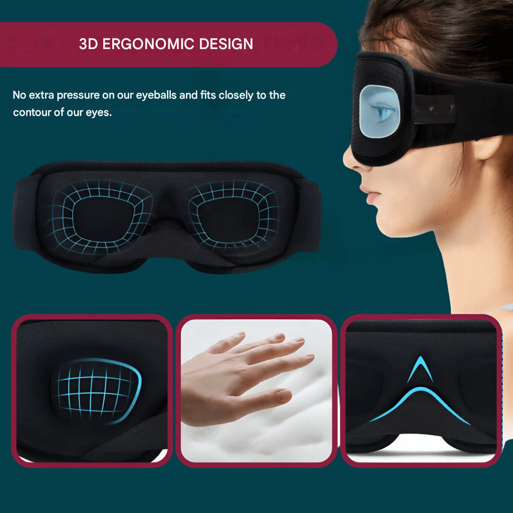 Skorter | Ergonomic Sleep Mask - DreamShield