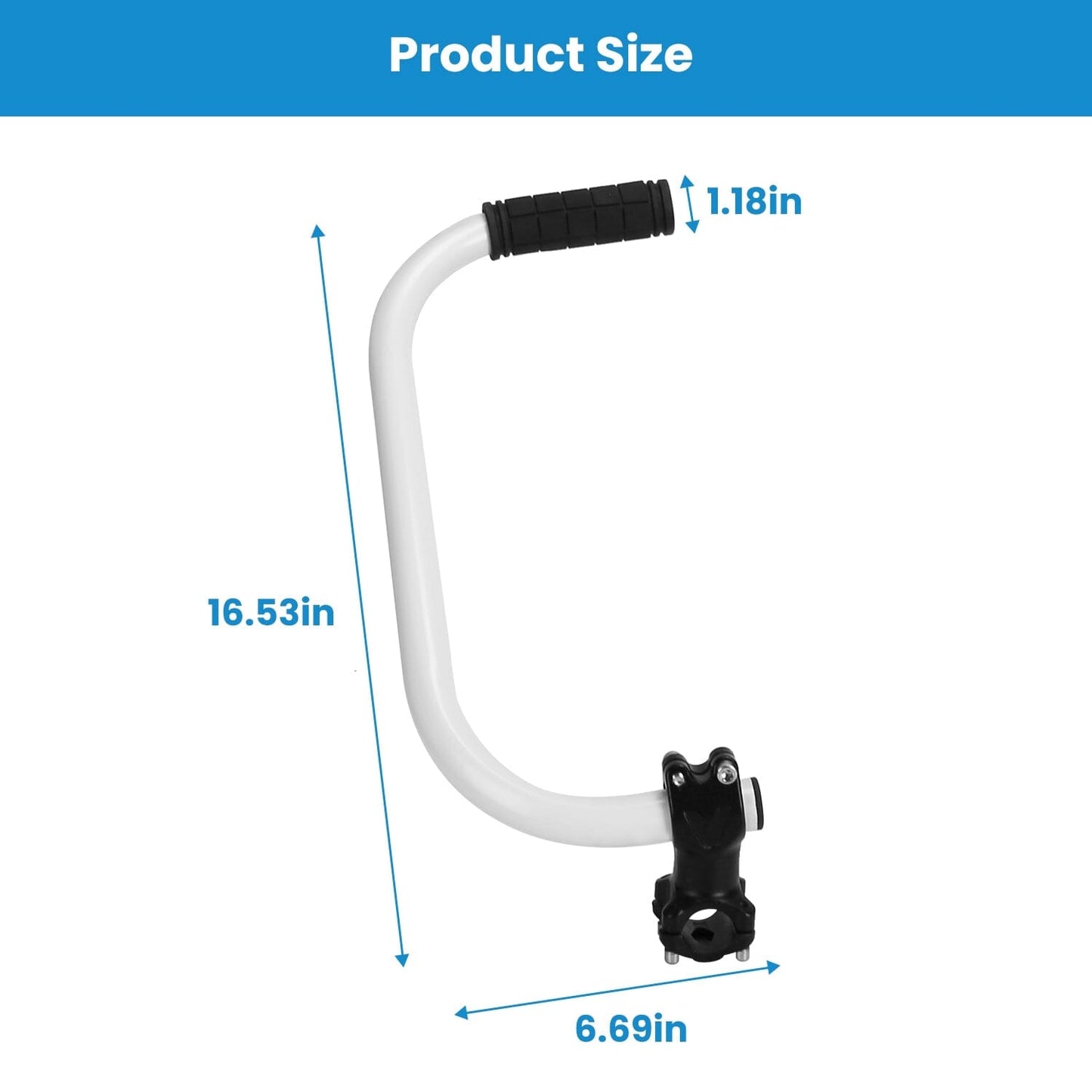 Skorter | Ergonomic Trimmer Handle Grip with Shoulder Strap