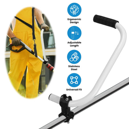 Skorter | Ergonomic Trimmer Handle Grip with Shoulder Strap