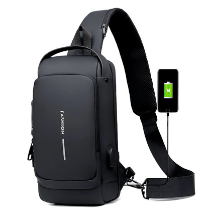Skorter | Anti-Theft Waterproof USB Backpack for Men with Charging