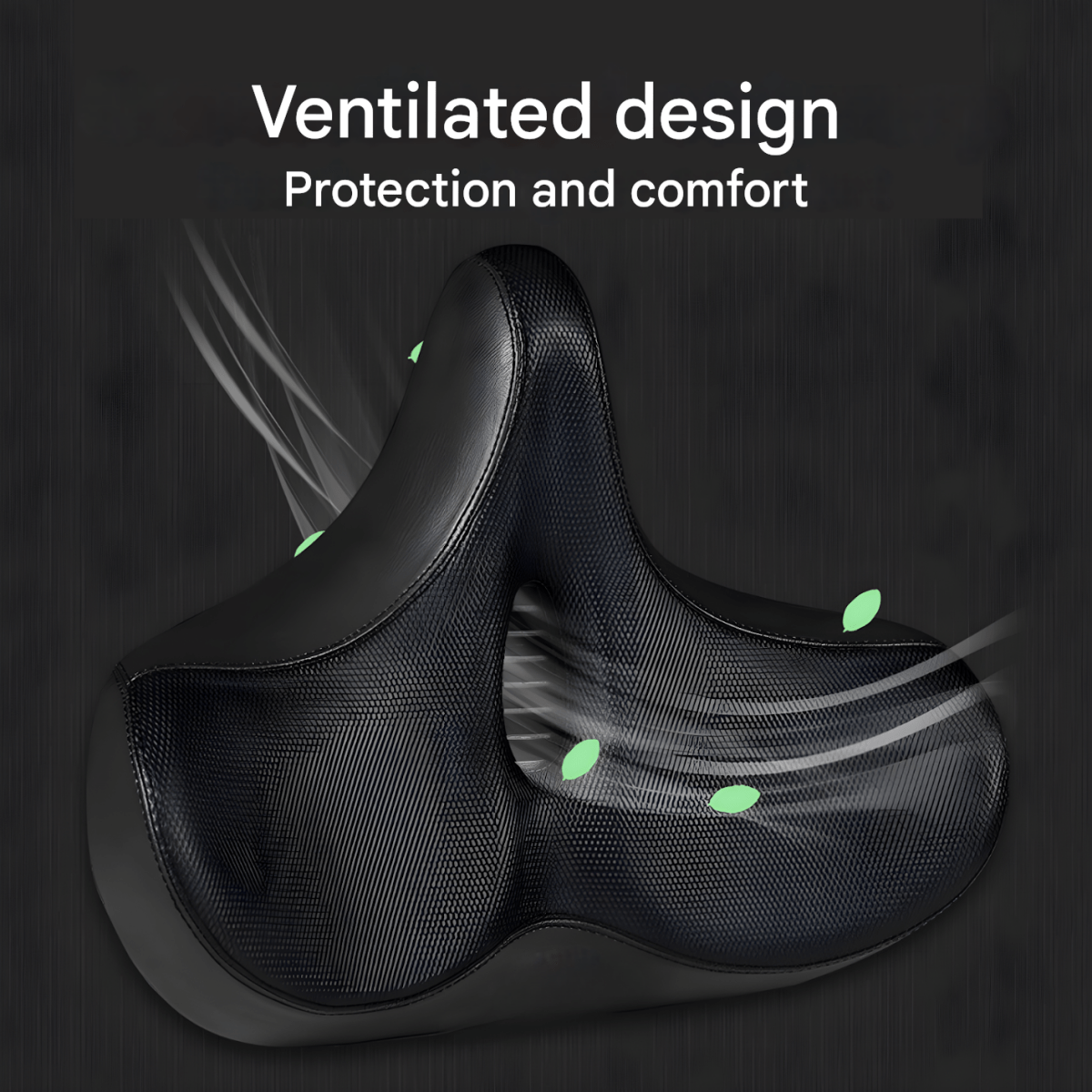 Skorter | Ergorid Thron Bicycle Saddle – Ergonomic, Weatherproof Comfort for Men & Women