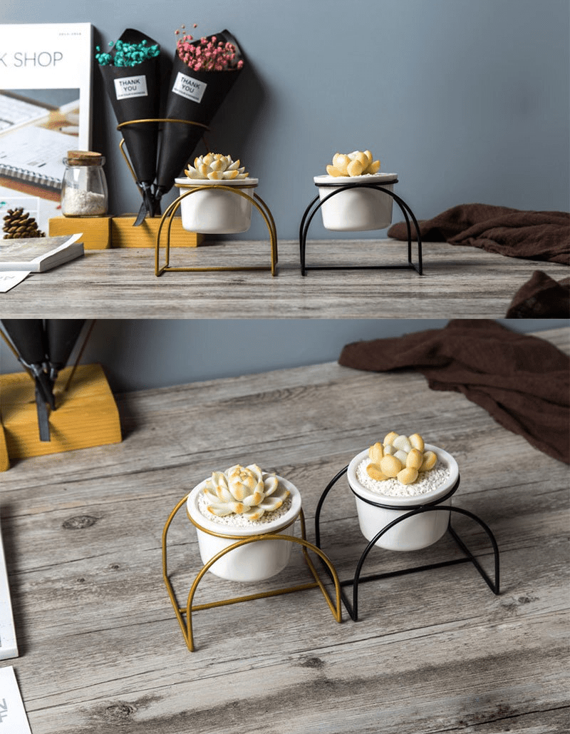 Skorter | ELARA – Elegant bridge planting pot for your home