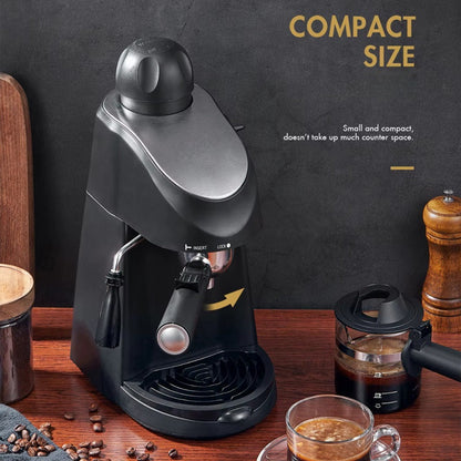 Skorter | 3.5 Bar Espresso Machine with Built-In Steam Wand