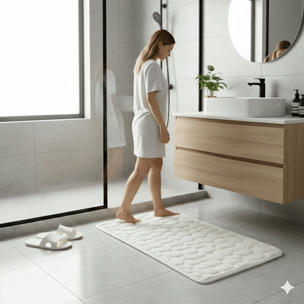 Skorter | ETERNASTEP MAT – Ultra-Soft, Fast-Drying Bath Mat for Comfort & Safety