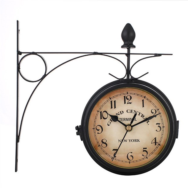 EuroElegance Double - Sided Wall Clock - SKØRTER