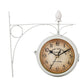 EuroElegance Double - Sided Wall Clock - SKØRTER