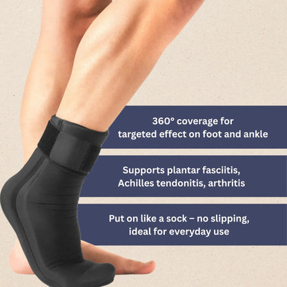 Skorter | Cooling & Warming Foot Brace | Adjustable, Breathable & Ideal for Injury Recovery