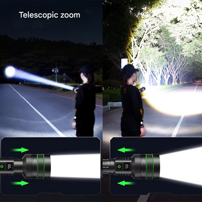 Skorter | Extreme Bright and Zoomable LED Torch - PowerBeam