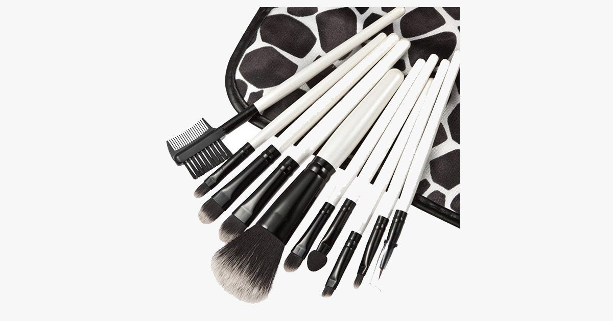 Skorter | 10 Piece Beauty Eyeshadow Brush Set