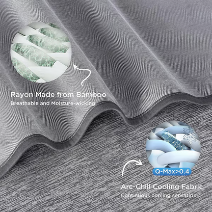 Skorter | The Cold Blanket – Lightweight Summer Throw That Keeps You Cool, Dry & Rested All Night | Best Blanket for Hot Sleepers & Night Sweats