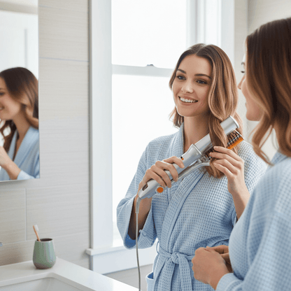 Skorter | 2-in-1 Rotating Hair Brush for Styling and Smoothing