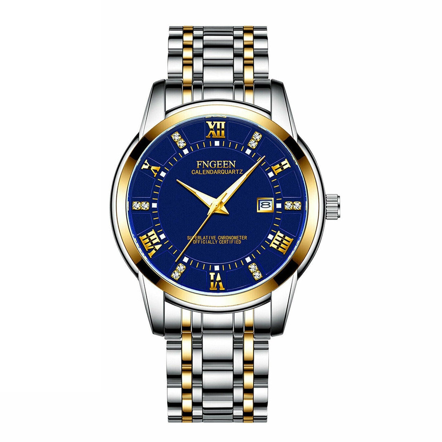 Skorter | Men's Watch Waterproof Classic Relojes De Hombre Stainless Steel Quartz Luminous -