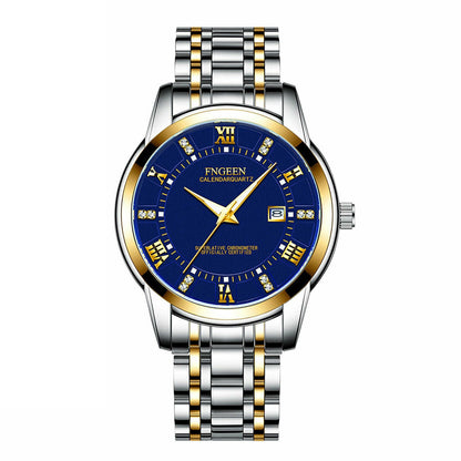 Skorter | Men's Watch Waterproof Classic Relojes De Hombre Stainless Steel Quartz Luminous -