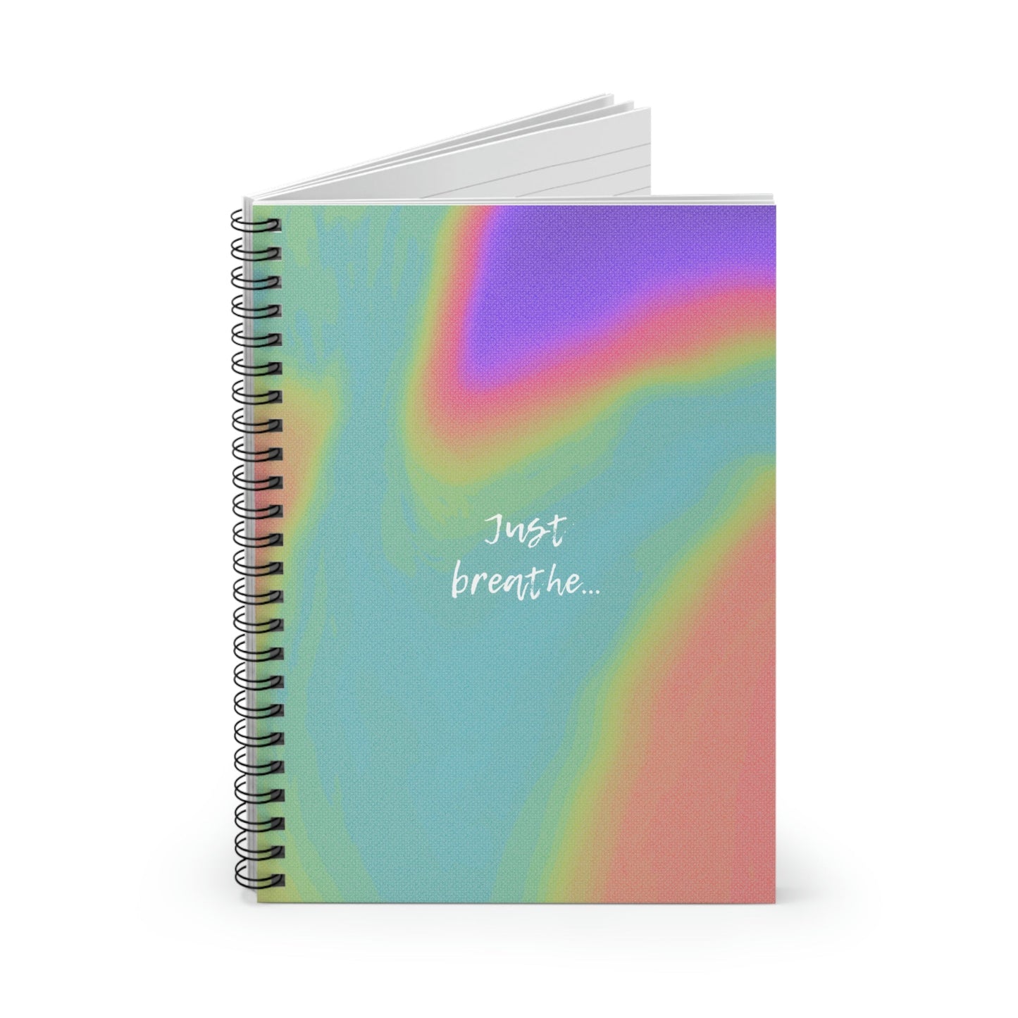 Skorter | Breathe Quote Spiral Notebook