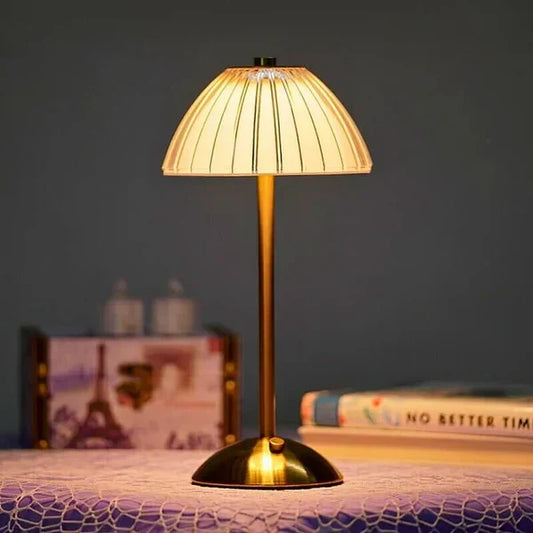 Skorter | GlowFusion - Crystal Wireless Table Lamp