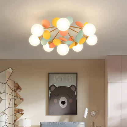 Skorter | Flower Branch Chandelier Living Room