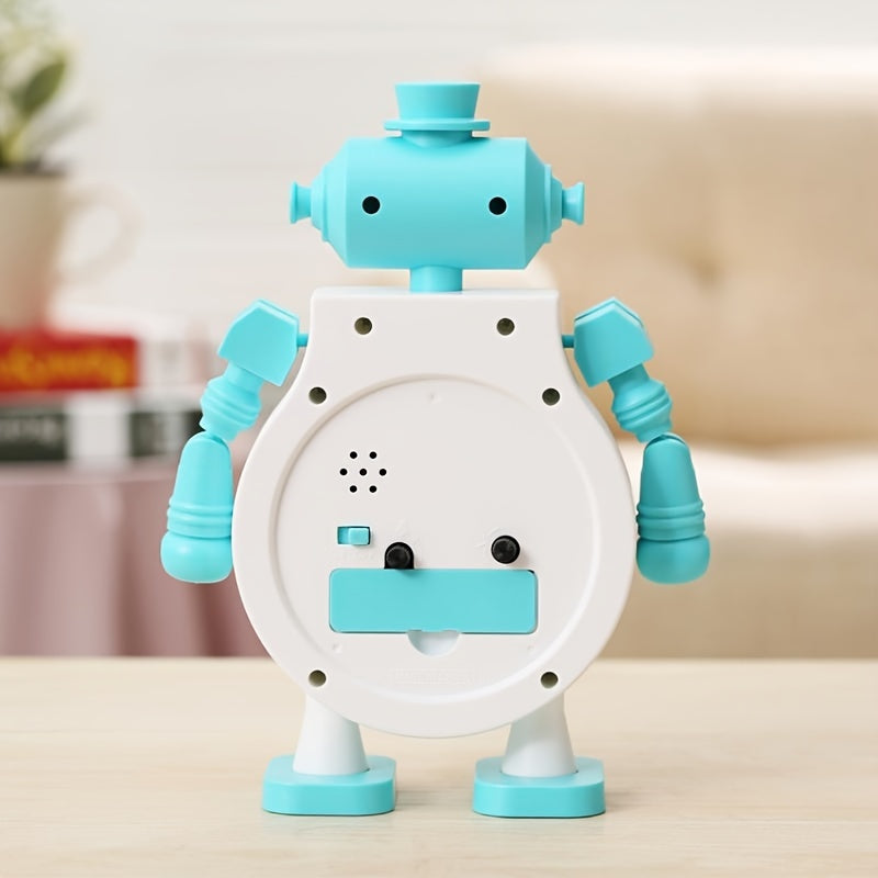 Skorter | TimeBuddy - Cartoon Robot Alarm Clock with Sleep Timer and Alarm