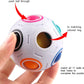 Skørter | Set with 2 Rainbow Puzzle Ball Cube Magic Rainbow Ball Puzzle Bundle Stress Fidget Ball Brain Teaser