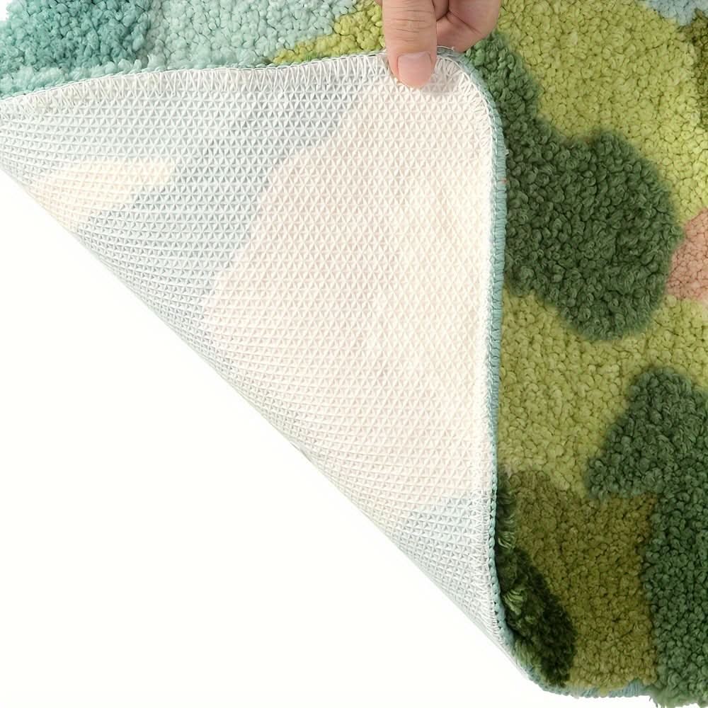 Skorter | FlorSoft - Extra absorbent bath mat with floral pattern