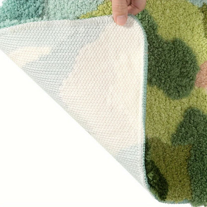 Skorter | FlorSoft - Extra absorbent bath mat with floral pattern