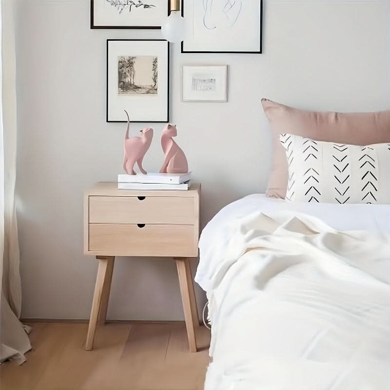 Skorter | Modern Resin Cat Figurine – Nordic Style Decor