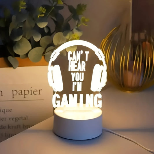 Skorter | GameLamp - Mini LED Table Lamp with USB Charging for Game Room
