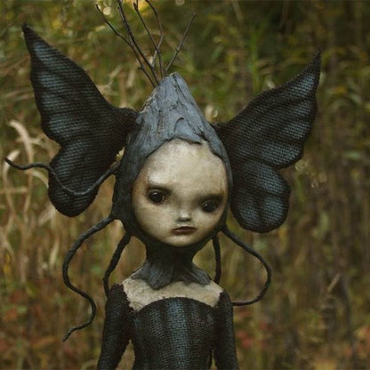 Skorter | DarkWitch Statues – Dark Resin Witch Statues for Halloween & Gothic Decoration