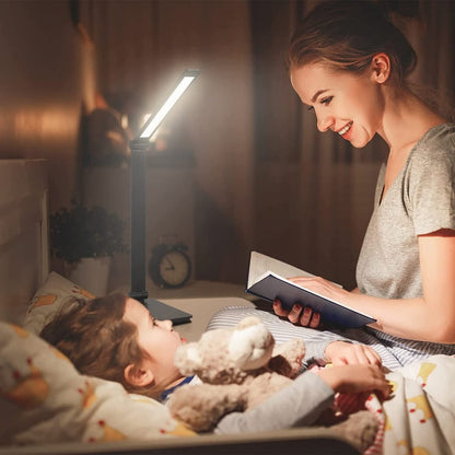 Skorter | Touch Control LED USB Table Lamp - Dimmable Table Lamps with USB Port (Includes AC Power Adapter)
