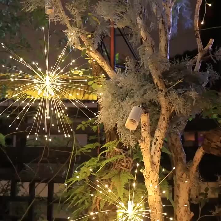 Skorter | SolarGlow - Solar Energy LED Garden Lighting with 90 Warm White LED Lights