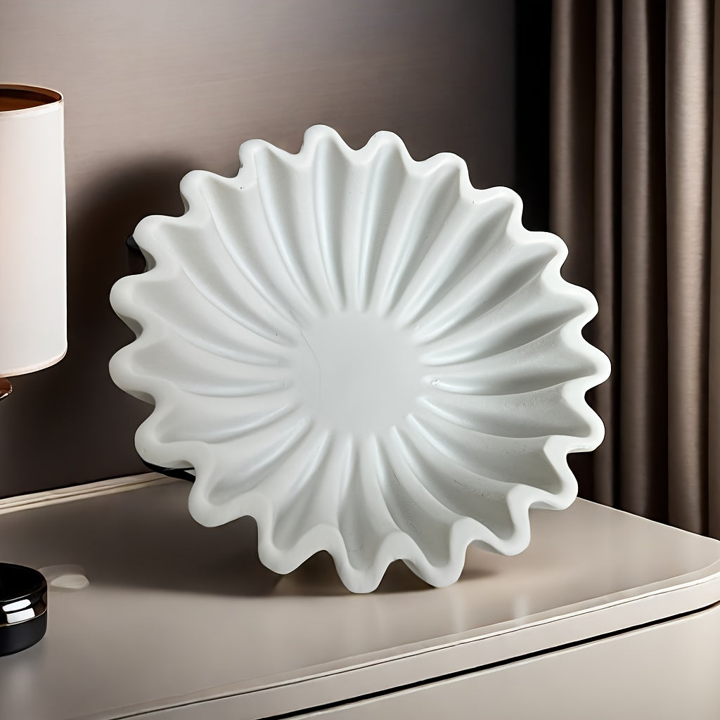 Skorter | EleganceBowl - Harp Comes with Ridges & Wavy Edges for Living Room Decor