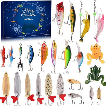 Skorter | 24 Days Christmas Countdown Fish Tackle Set