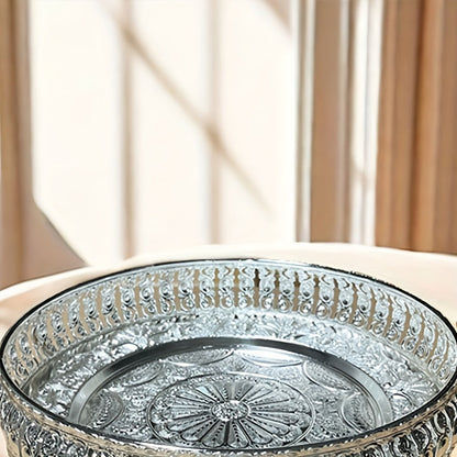 Skorter | EuroServe-Fruit Bowl - Stainless Steel Snack Bowl for Living Room & Kitchen Decor