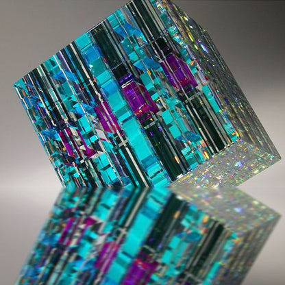 Skorter | Fantasy magic chroma cube art decoration ornaments