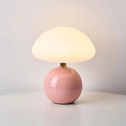 Skorter | Blush Cloud Ceramic LED Table Lamp