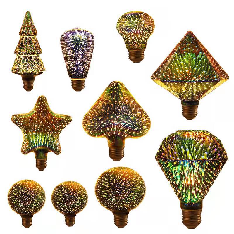 Skorter | 3D Fireworks LED Light Bulb