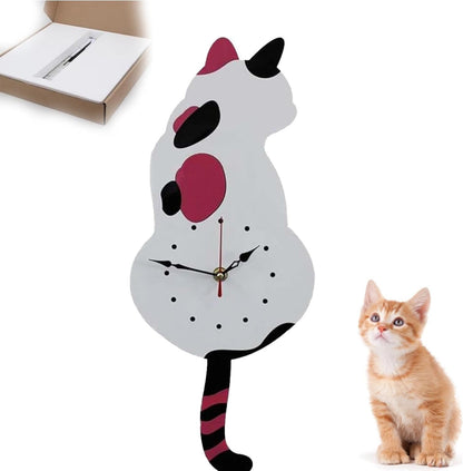 Skorter | Creative Cute Cat Clock With A Movable Tail
