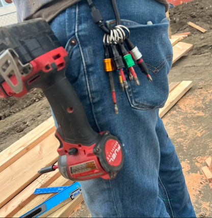 Skorter | 1/4" Hexagonal screwdriver head bracket hiking buckle