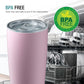 Skørter | 20oz Stainless Steel Travel Mug, Vacuum Insulated with Lid and Straw for Hot and Cold Beverages