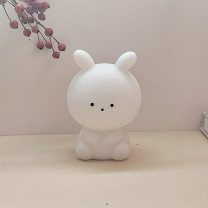 Skorter | BunnyBright - Large Head Rabbit LED Table Lamp with Battery Operation and Anime Design