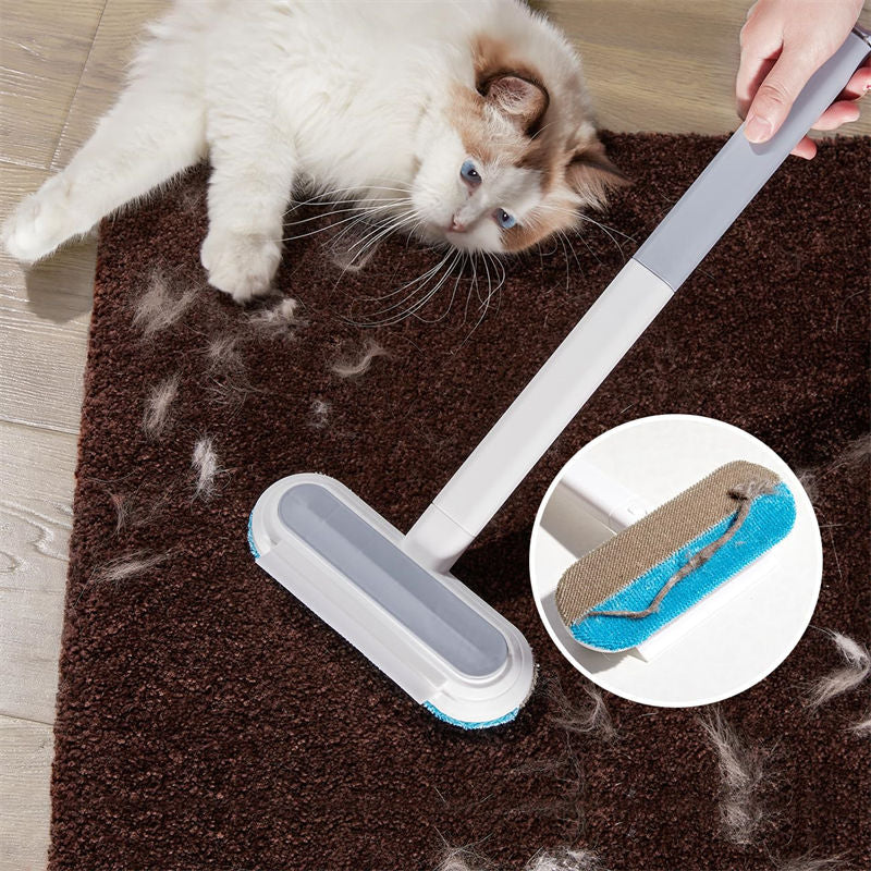 skorter | Double-sided window cleaning brush glass wiper, multifunctional pet hair lint remover