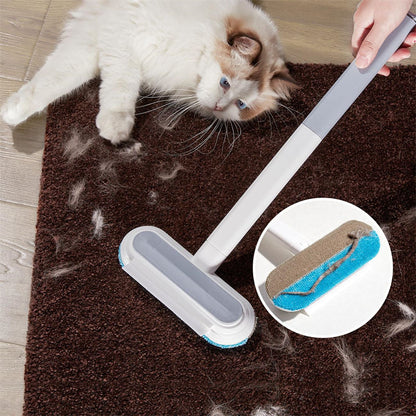 skorter | Double-sided window cleaning brush glass wiper, multifunctional pet hair lint remover